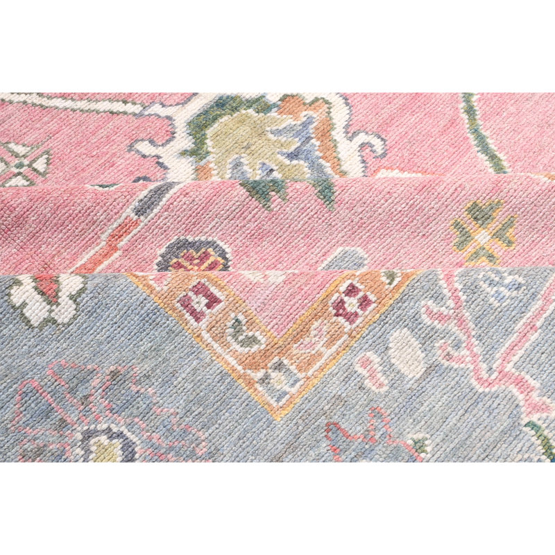 Hand Knotted Wool Area Rug