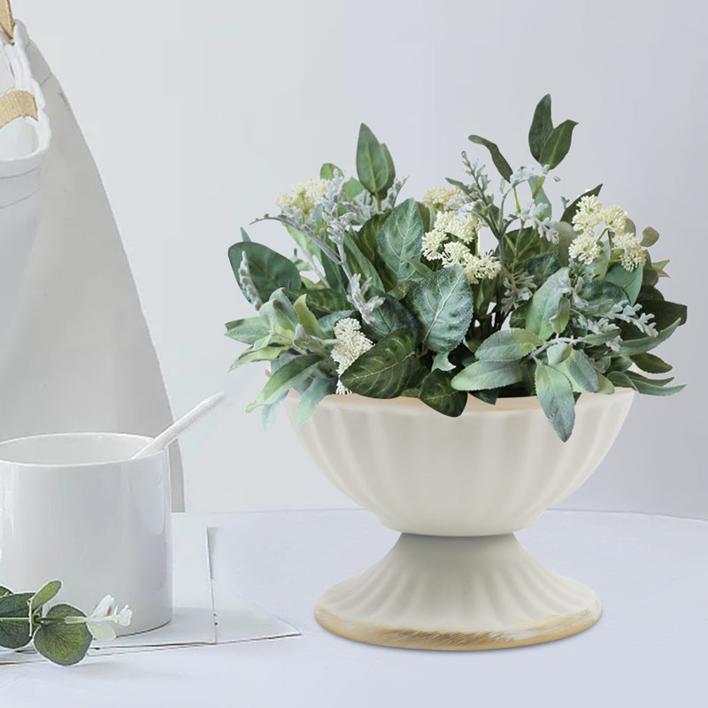2.6"H Short Metal Table Wedding Vase