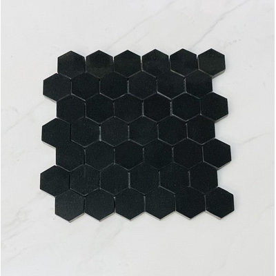 Carreau de mur et de plancher en pierre naturelle 2 po x 2 po Absolute