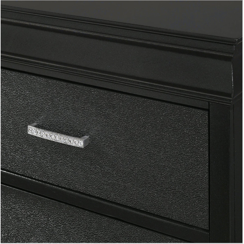 Mobilier de chambre à coucher à 5 tiroirs avec commode haute moderne 1Pc