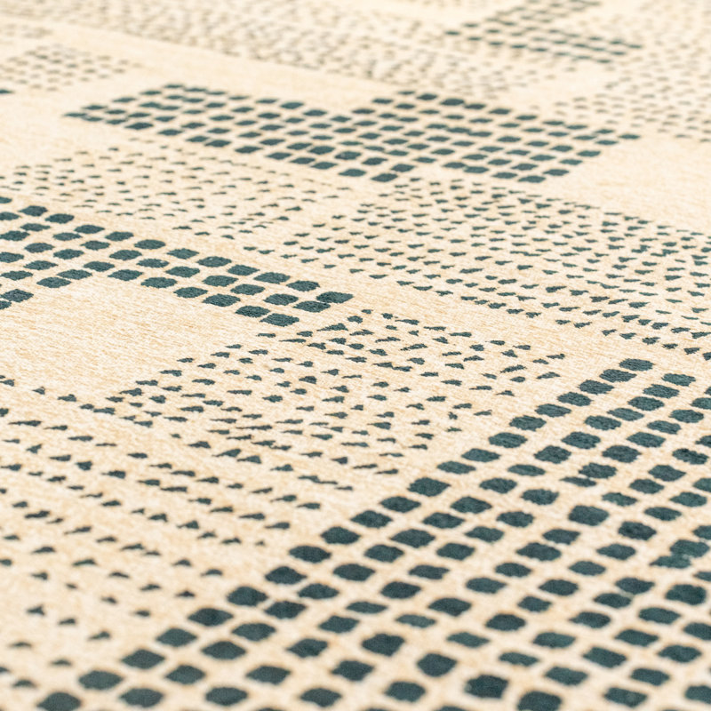 Abstract Recycled P.E.T Jacquard Indoor / Outdoor Area Rug, Rectangle 280 x 390 cm