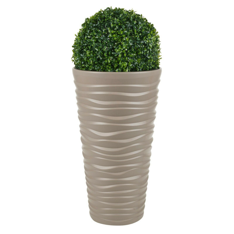 Branam Pot Planter, Mocca
