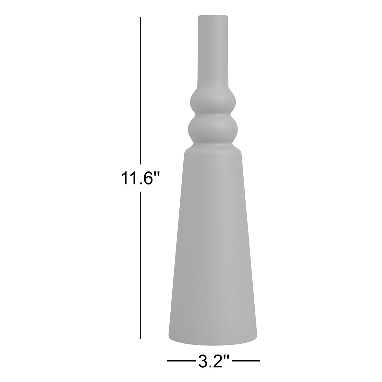 Moxley 11.6'' Handmade Ceramic Table Vase