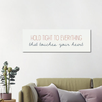Touches Your Heart by Kimberly Allen - Wrapped Canvas Panoramic Gallery-Wrapped Canvas Giclée