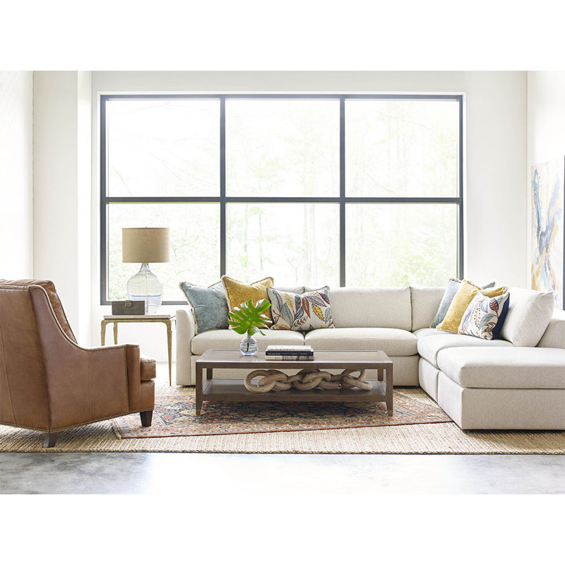 Zoe Sectional, Dream Porcelain