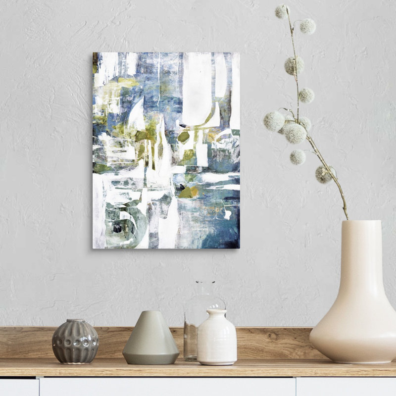 «Falling Sky II» par Alexys Henry, reproduction d'art graphique sur toile, Toile tendue, H 16 po x l 12 po x P 1,25 po