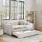 Linen Upholstered  Daybed with Trundle-1265813058-1265813059