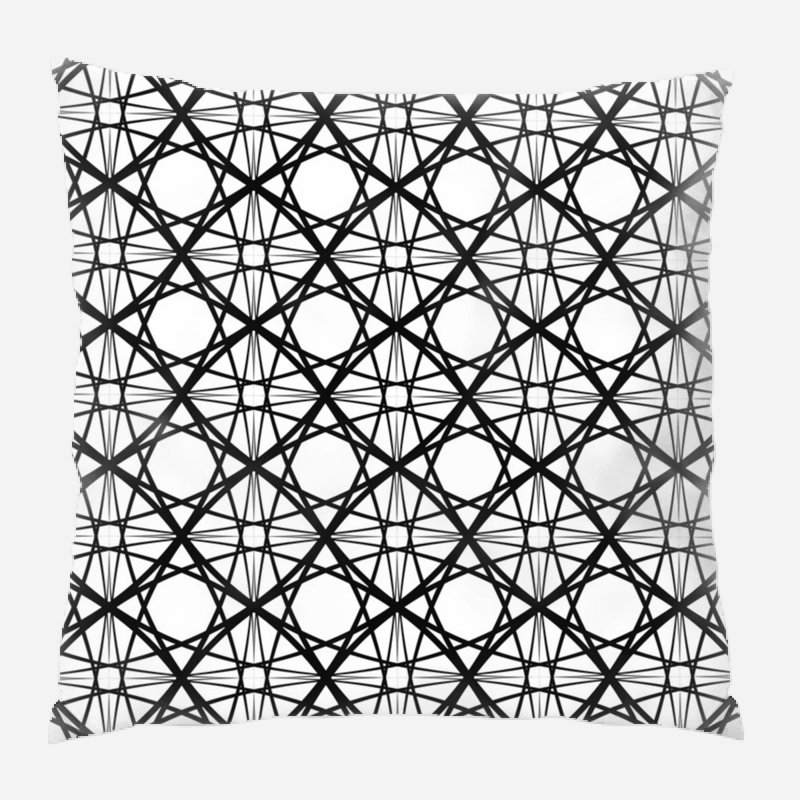 Coussin décoratif à lignes, Intérieur