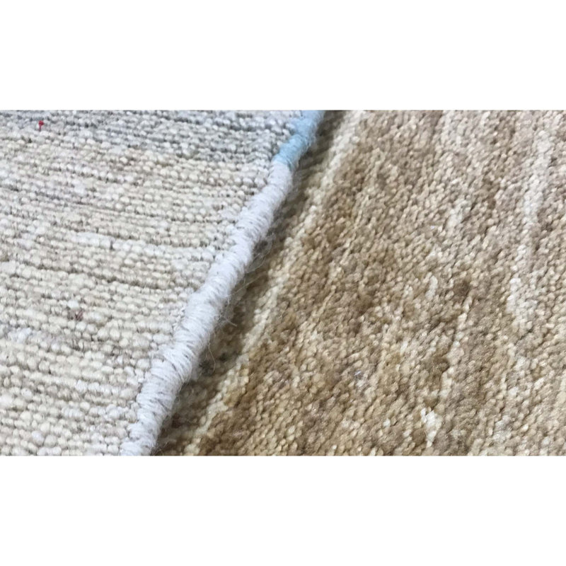 Hand-Knotted High-Quality Beige Area Rug