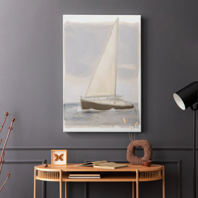 NAUTICAL Series CL XXVII - Toile tendue avec châssis Premium - Prêt à être accroché