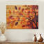 Feuilles d'automne au Canada III - Décoration murale traditionnelle en bois sur bois de pin naturel-483298100