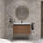Anease 35.46 " W Wall Mounted Wall Mounted 1 Single Vanity Bathroom Vanity With Resin Top