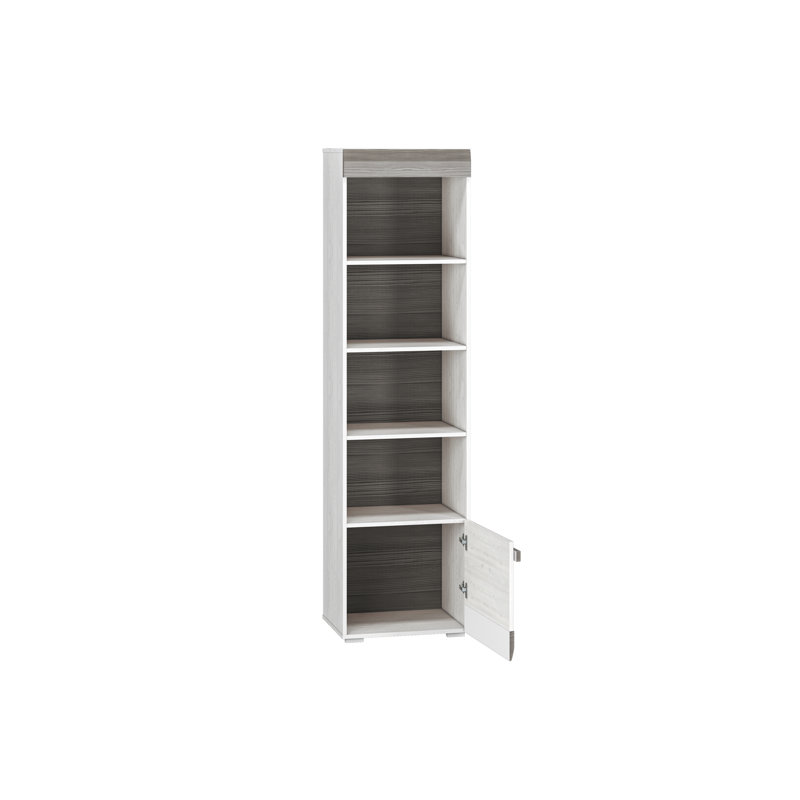 202cm H x 55cm W Geometric Bookcase