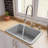 26.75'' L Single Bowl Fireclay Kitchen Sink-55799700