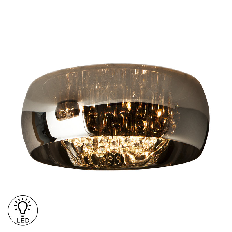Ireland Glass Flush Mount