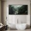 «Mystical Misty Forest River Modern Art», très grande impression d'art-100937122-111665447