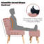 Fauteuil de chambre avec repose-pieds Abarca-1256869832