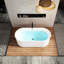 67" Acrylic Freestanding Bathtub-Acrylic Soaking Tubs