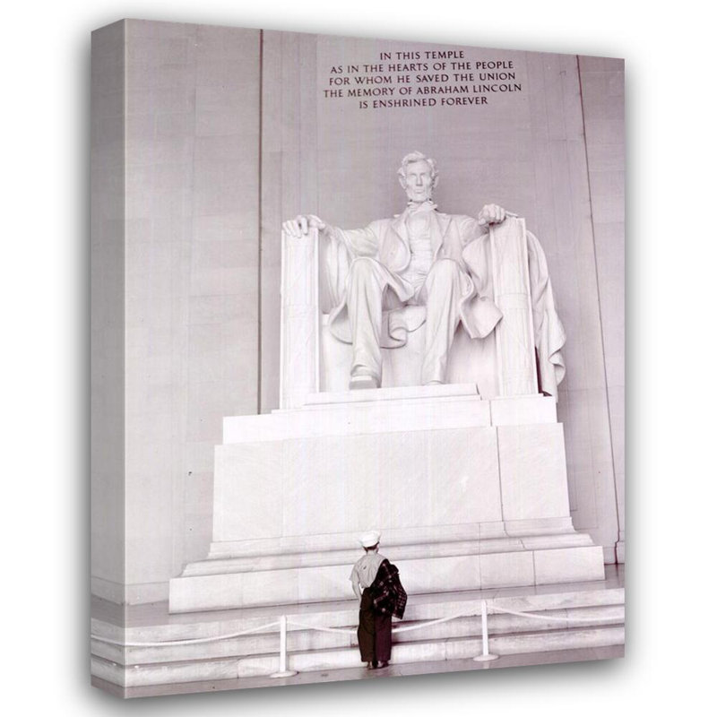 LIFE Lincoln Memorial, 24" H x 18" W
