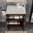 24" Bathroom Vanity with Ceramic Sink-158409632