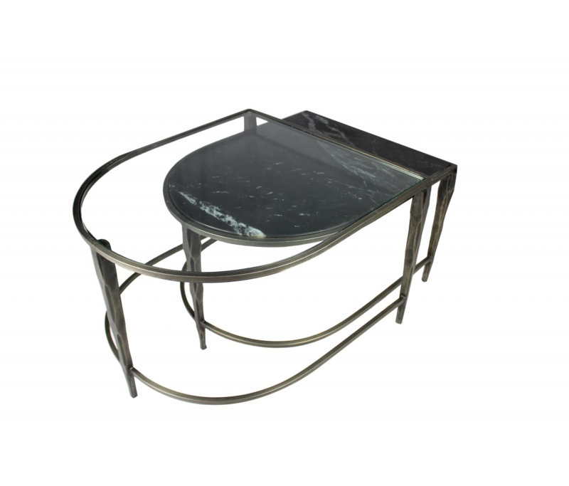 Ensemble de tables basses 2 pièces Ouinane