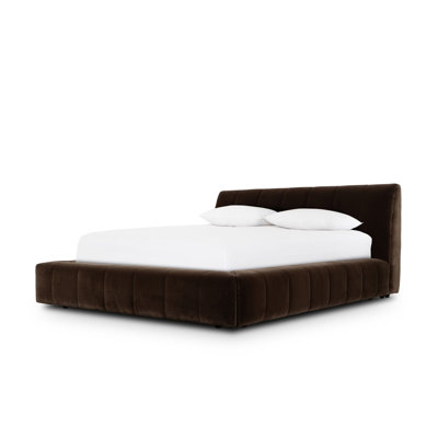 Upholstered Sleigh Bed