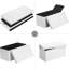 76x38x38cm 76cm Wide Rectangle Cube Ottoman with Storage-105552083