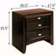 Table de chevet avec 2 tiroirs-745786296