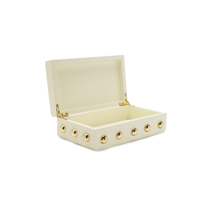 Boîte décorative, Beige
