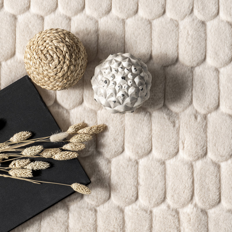 Tapis lavable à la machine Nia, Rectangle 7 pi 6 po x 9 pi 6 po