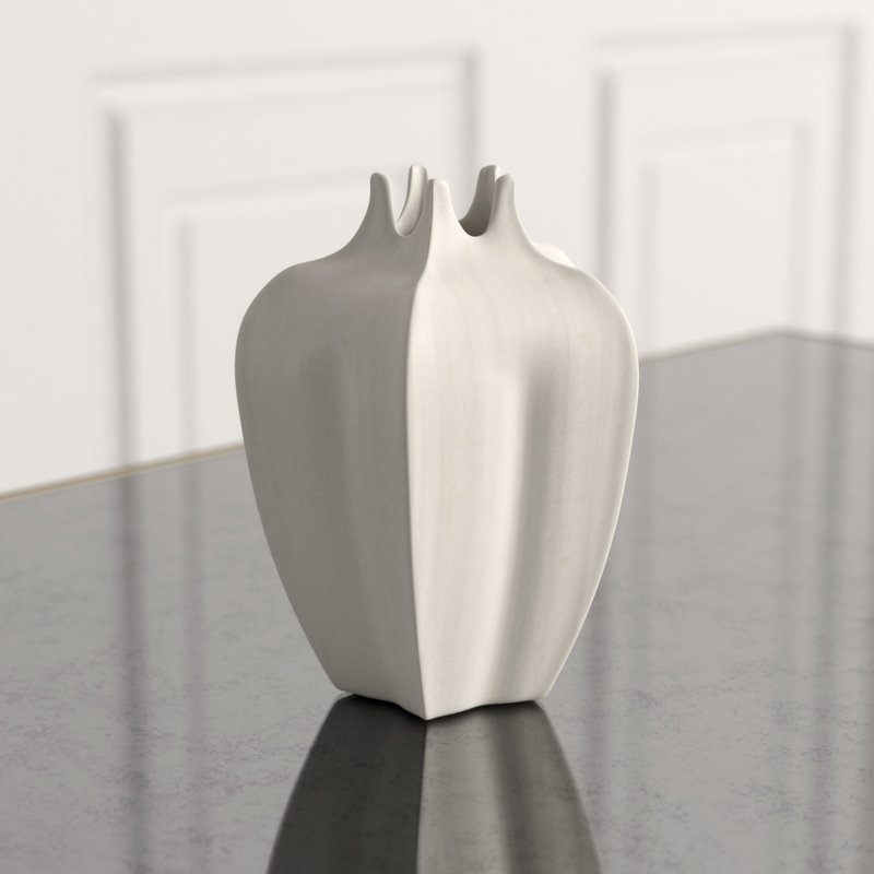 Star Fruit Vase, 7" H x 5" W x 5" D