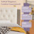 Tufted Upholstered Headboard, Solid Wood Head Board with Wood Legs, Adjustable Height Bed headboard from 34” to 43” Fabric Headboard in Modern Button Design-412692851-420913437