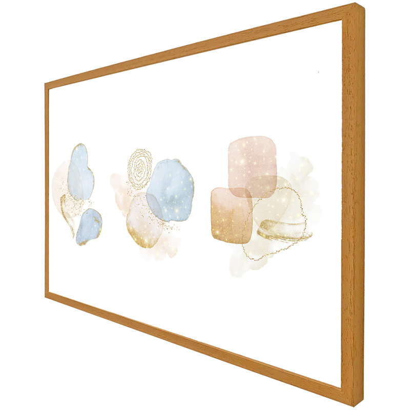 Ashtian Single Picture Frame Print, 76cm H x 114cm W x 4cm D, Oak Framed