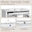 Meuble-lavabo moderne de 36 po avec lavabo supérieur, rangement spacieux et design minimaliste élégant pour une organisation efficace-2007736688