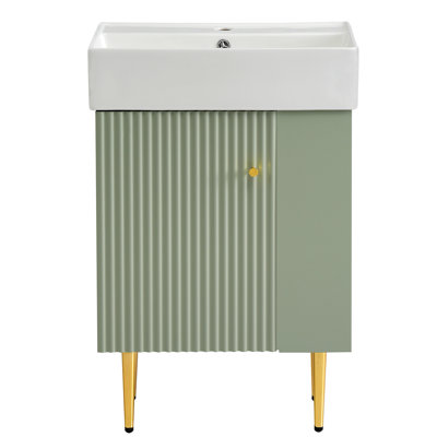 Armoire-meuble-lavabo 21,6 po