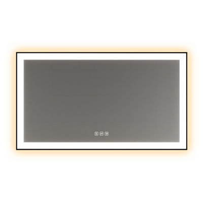 Miroir de salle de bain multifonctionnel éclairé
