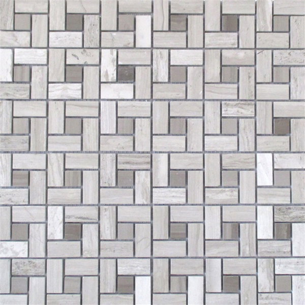 12" x 12" Marble Mosaic Wall & Floor Tile
