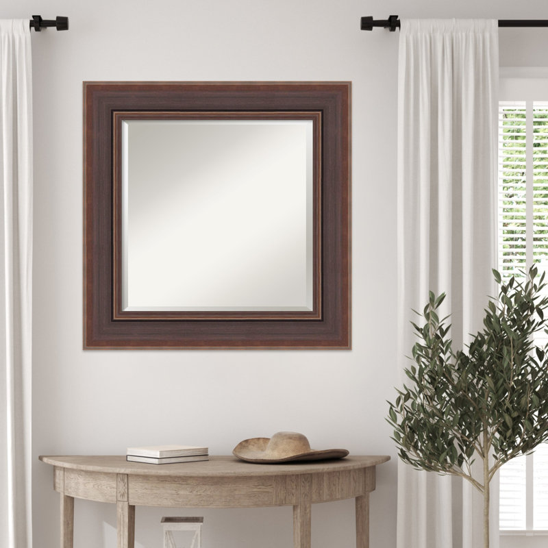 Miroir mural Moab, 27,5 po x 27,5 po