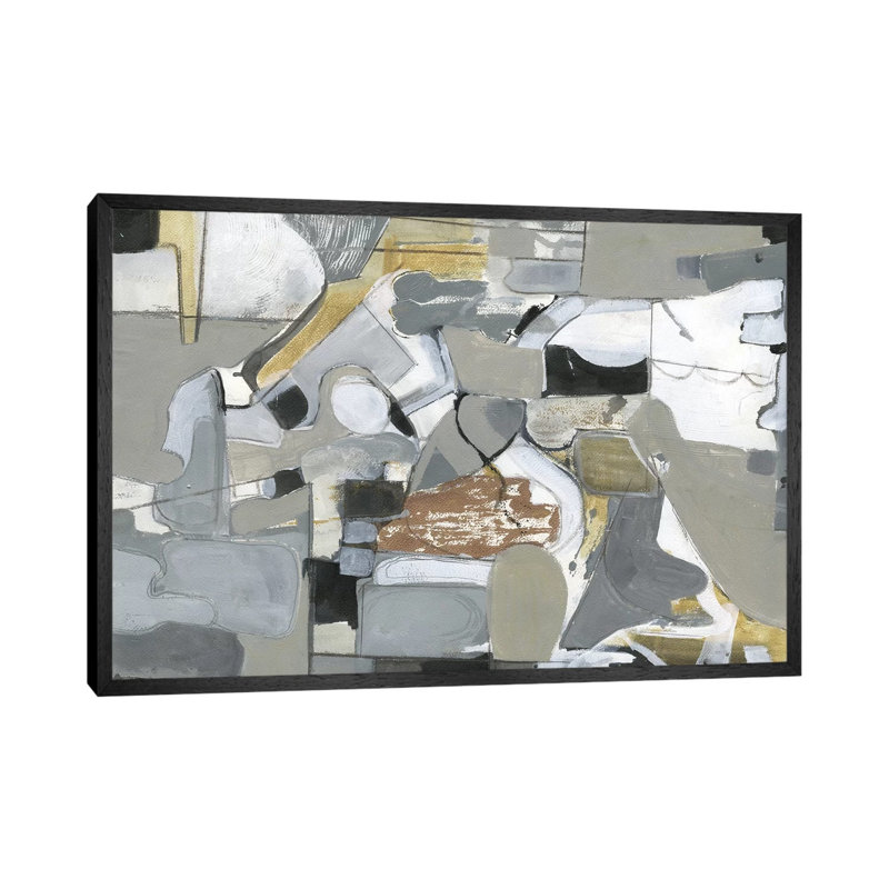 Impartial Thoughts I by Smith Haynes - Print on Canvas, 66.04 cm H x 45.72 cm W, Black Framed