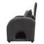 Fauteuil à oreilles double avec tissu à l'épreuve des égratignures, fauteuil Bunny-Ear