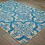 Tapis intérieur / extérieur sable / bleu Laub-1791644690