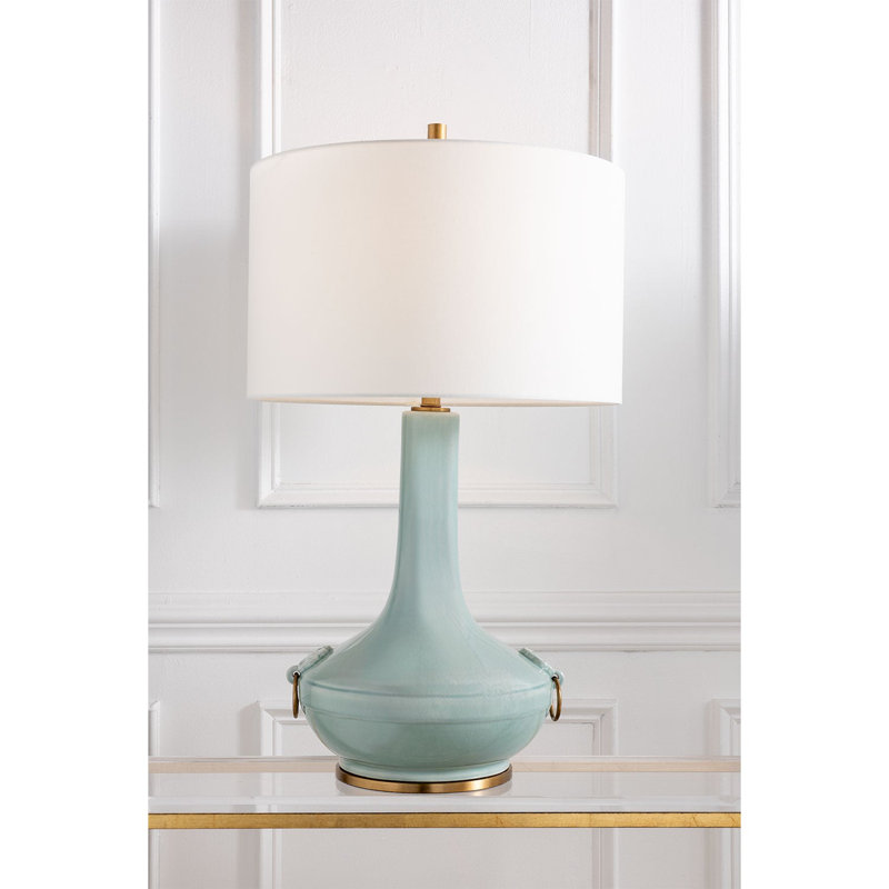 Lotus Lamp, Celadon
