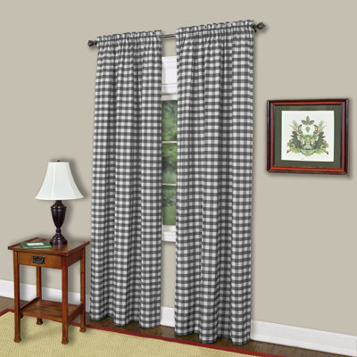 Draves Semi Sheer Curtain