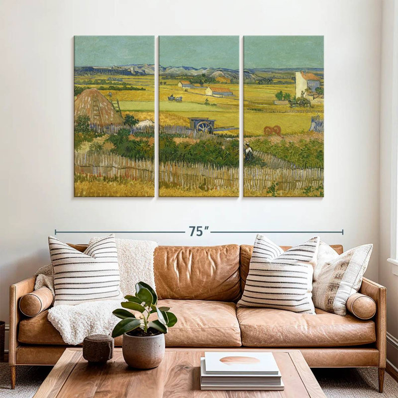 Alvord The Harvest 1888, H 42 po x l 65 po