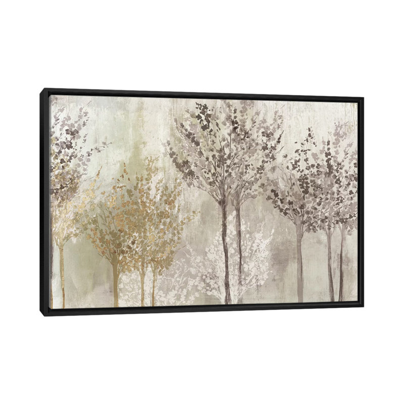 «Every Morning I» par Allison Pearce - reproduction d'art, H 18 po x l 26 po x P 1,5 po, Toile avec cadre noir, Pas de tapis