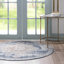 Tapis beige / bleu clair Northrup-792198921
