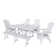 Aleera Rectangular 6 - Person 71" Long Dining Set