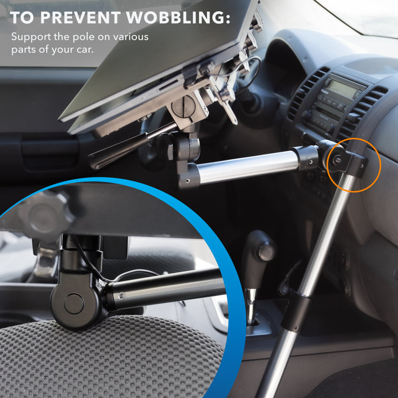 Adjustable Vehicle Laptop Mounting System