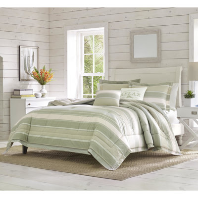 Ensemble d'édredon réversible en coton Serenity