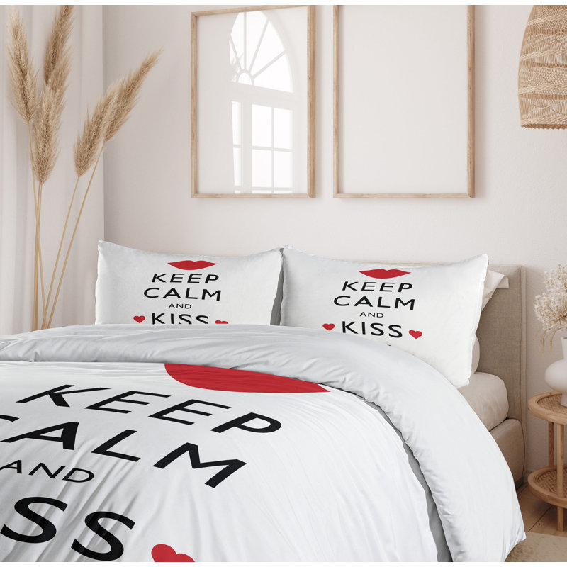No Duvet Cover, California King Duvet Cover + 2 Standard Shams